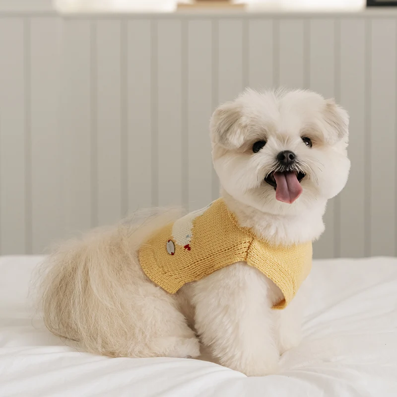Bite Me🇰🇷SSFW Tiny Garden Knit Bib 針織小花園口袋背心 (3色)