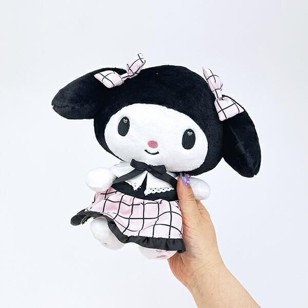Sanrio 三麗鷗 My Melody 黑色哥德毛公仔\玩偶 