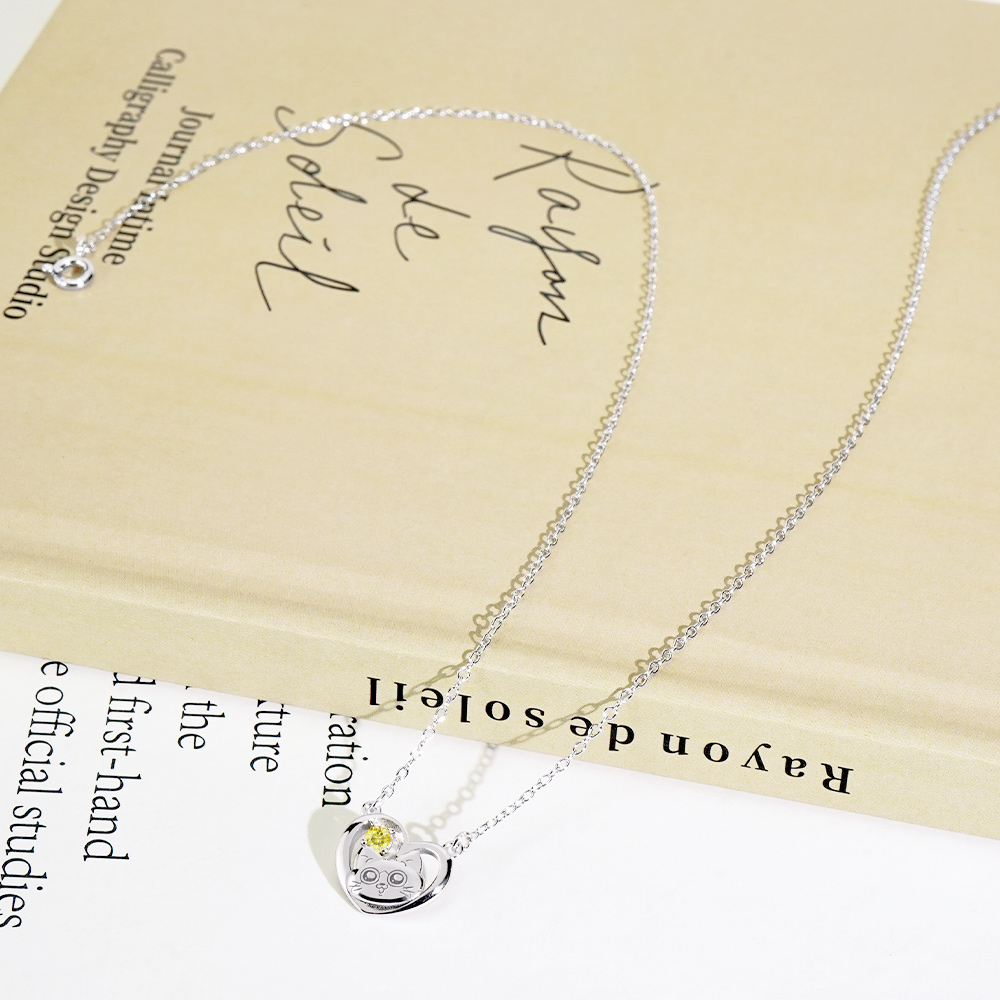 📦訂購 台灣限定 STORY 故事銀飾 轉生成貓咪的大叔 純銀頸鏈