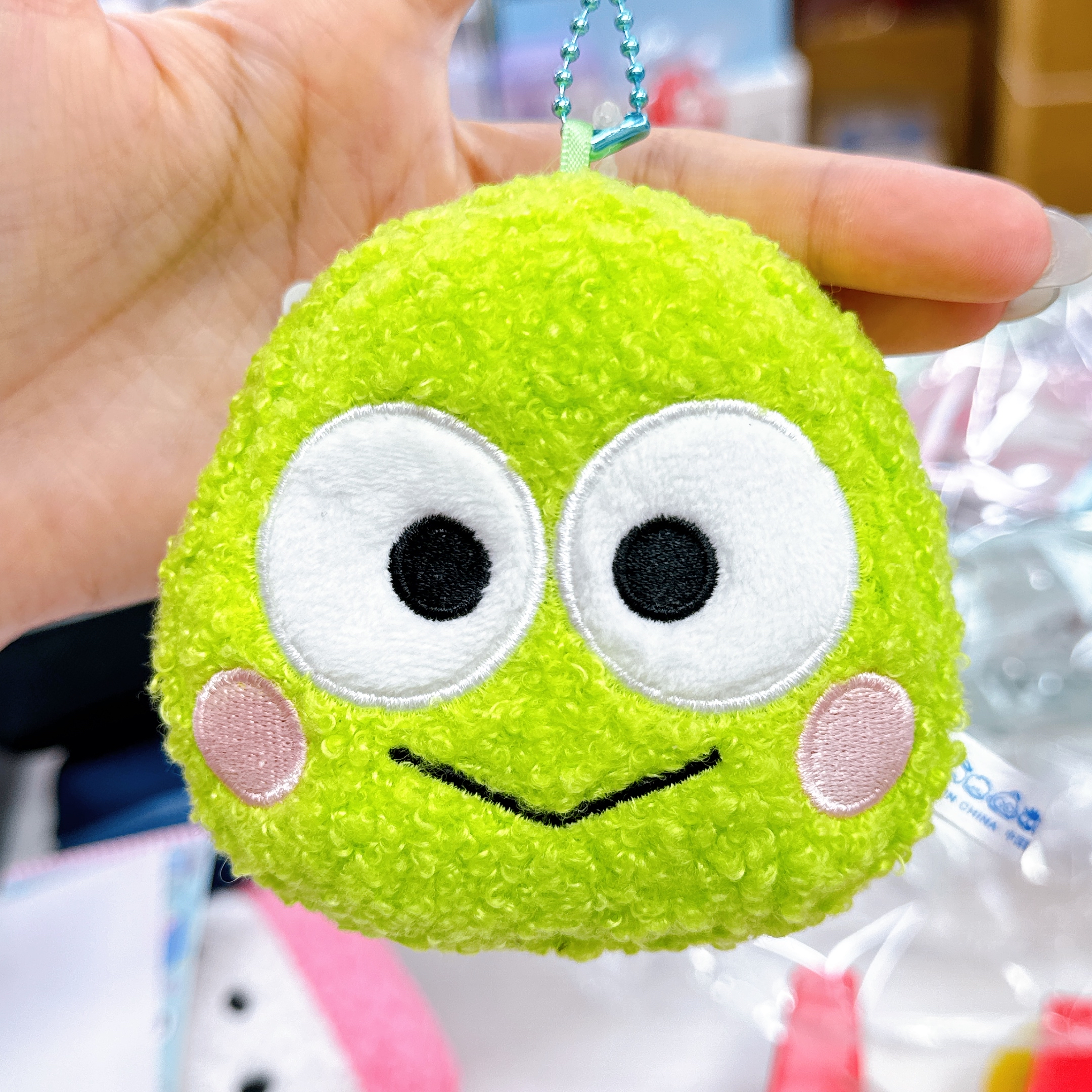 日本城同Sandy Pc狗 青蛙仔 ap鴨 減壓飯團公仔掛飾