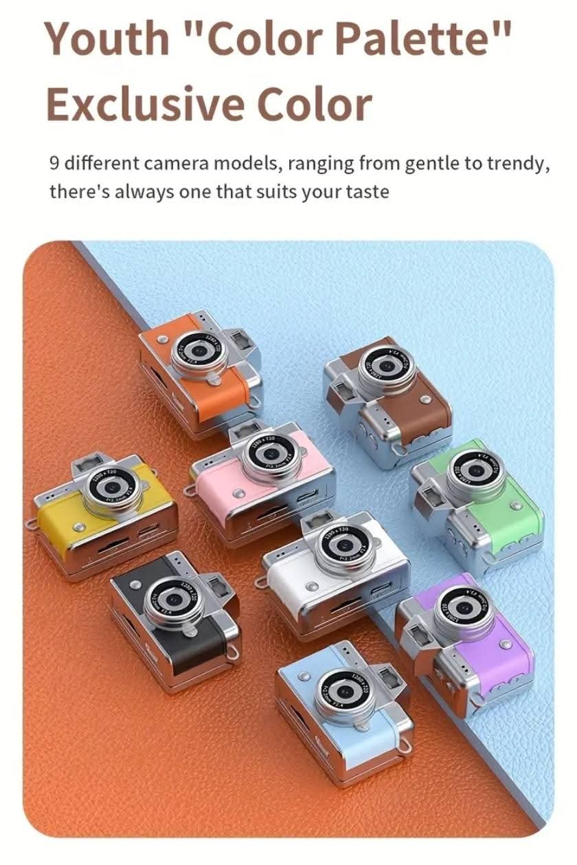 📸 CCD Mini 迷你相機$168部。2部起$158部。