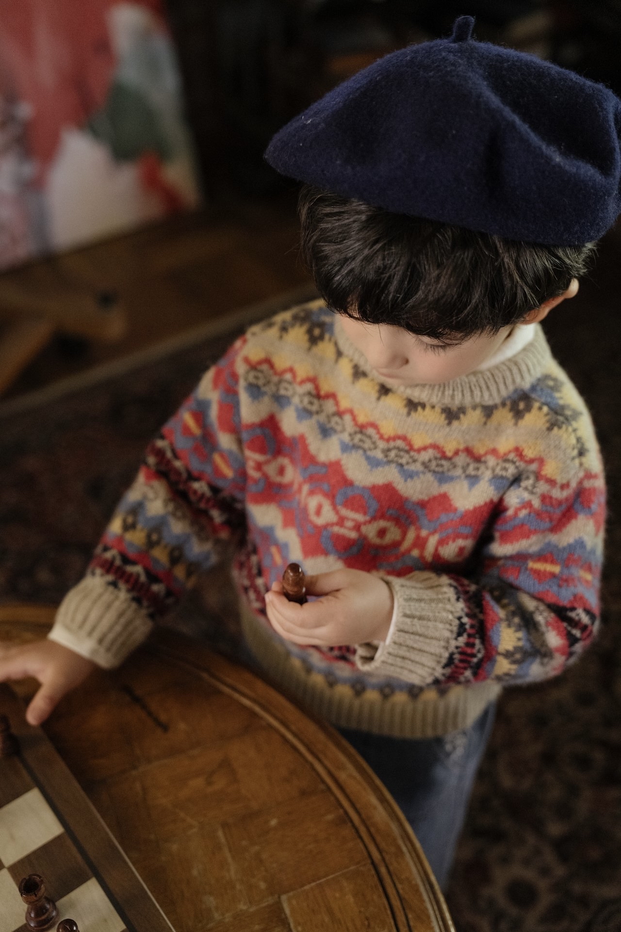 Oren | Adeline Multi Wool Knit 親子羊毛針織衫