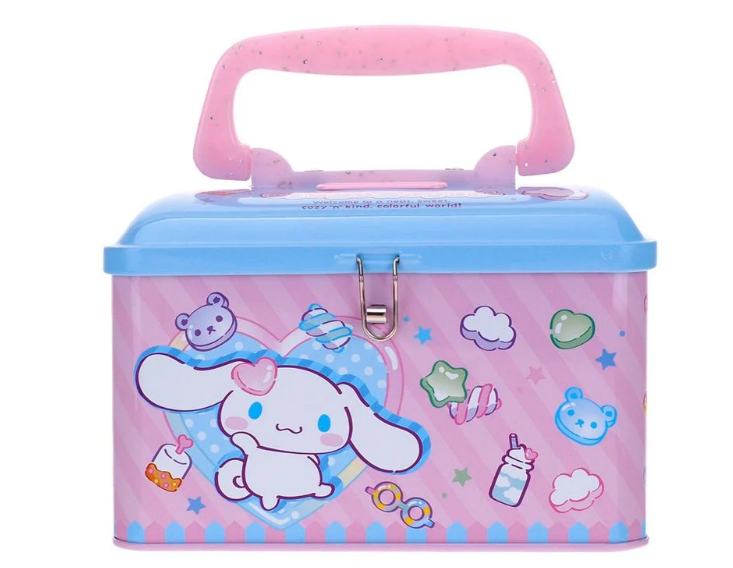 玉桂狗 手挽式鐵盒錢箱