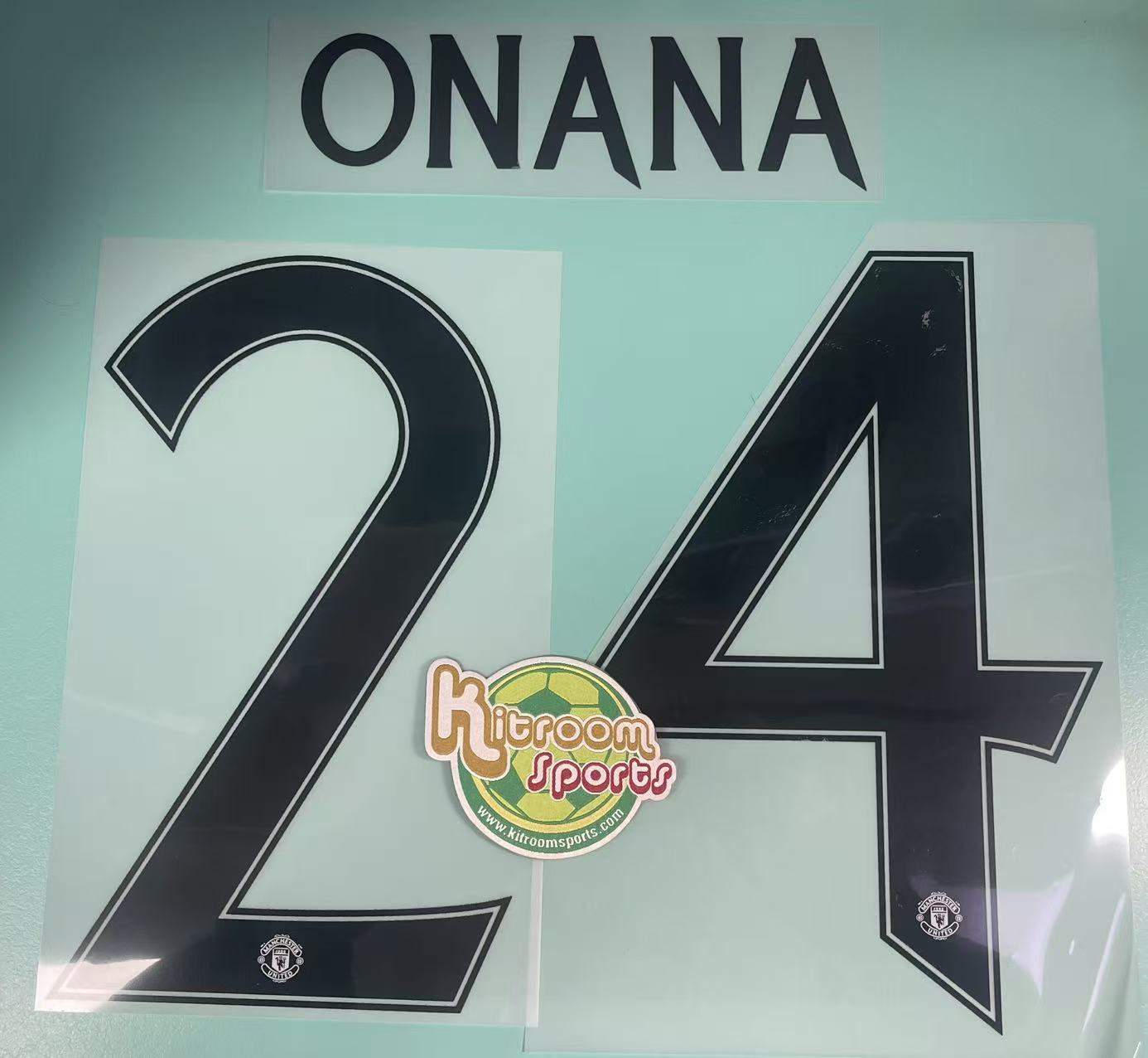 2023-24 Manchester United GK UCL Nameset #24 ONANA