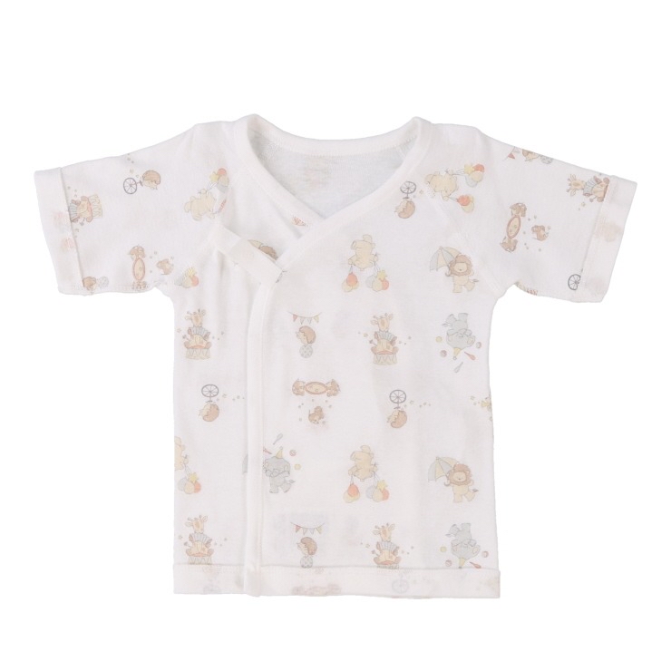 🇯🇵限量預訂 日本直送🇯🇵Cottoli日本製馬戲團動物玩具印花新生兒純棉打底五件套