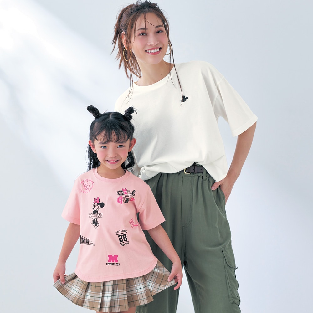 🆕【⭐訂購⭐】🇯🇵日本直送🌀❣#親子裝❣#Disney 標語Logo 短袖 tee🌀[ELCA-0273][260429]