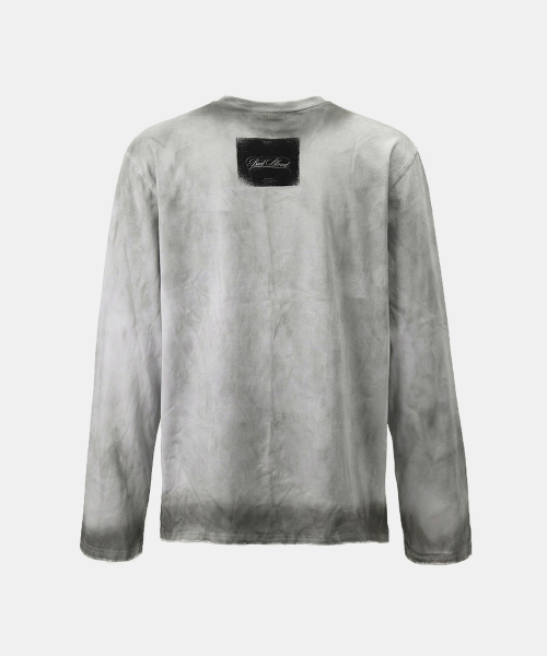 Dark Classic Long Sleeve - Dusty White - 다크 클래식 롱슬리브 - 더스티화이트