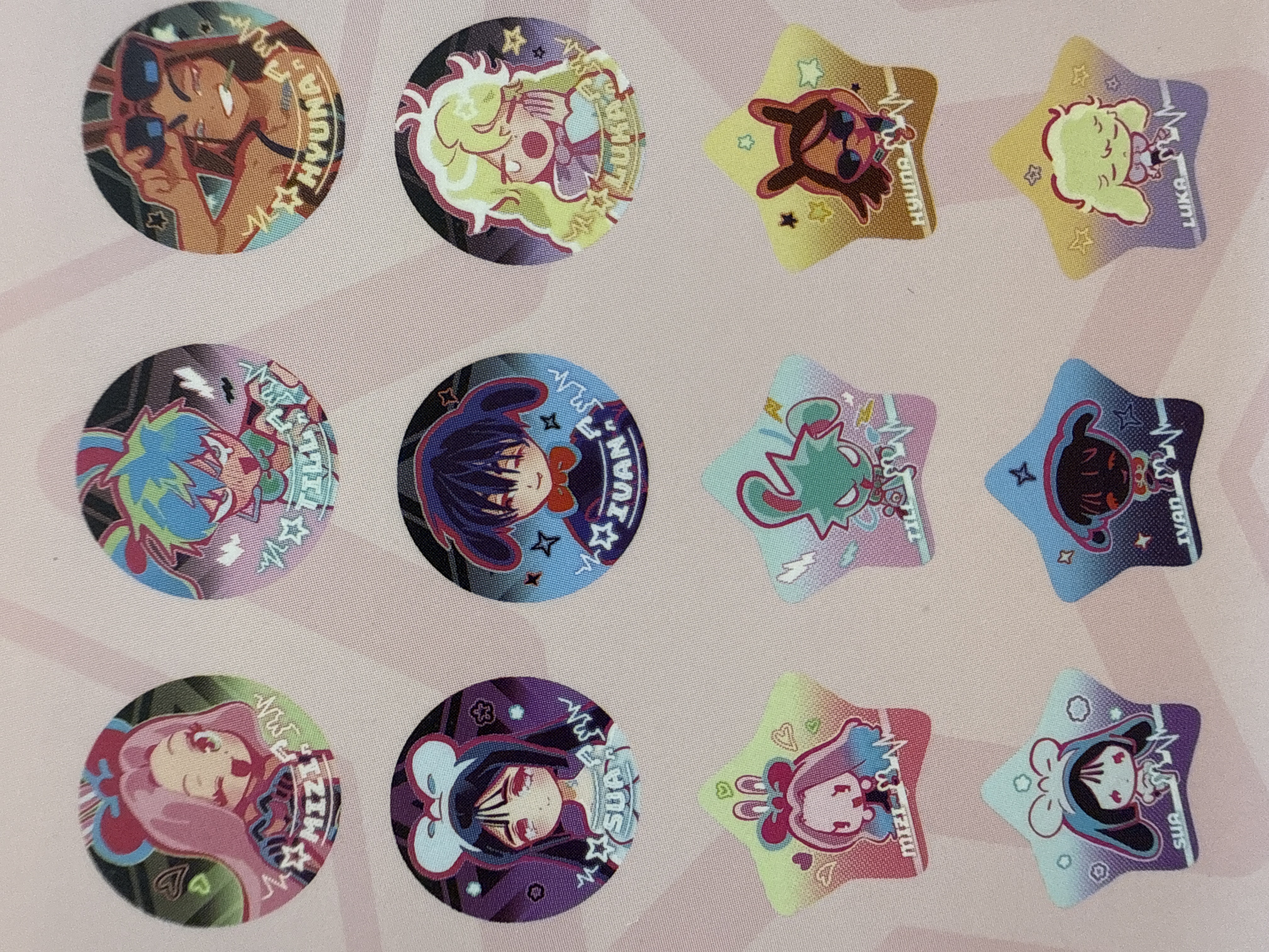 異形舞台 兔子系列隨機徽章 盲抽