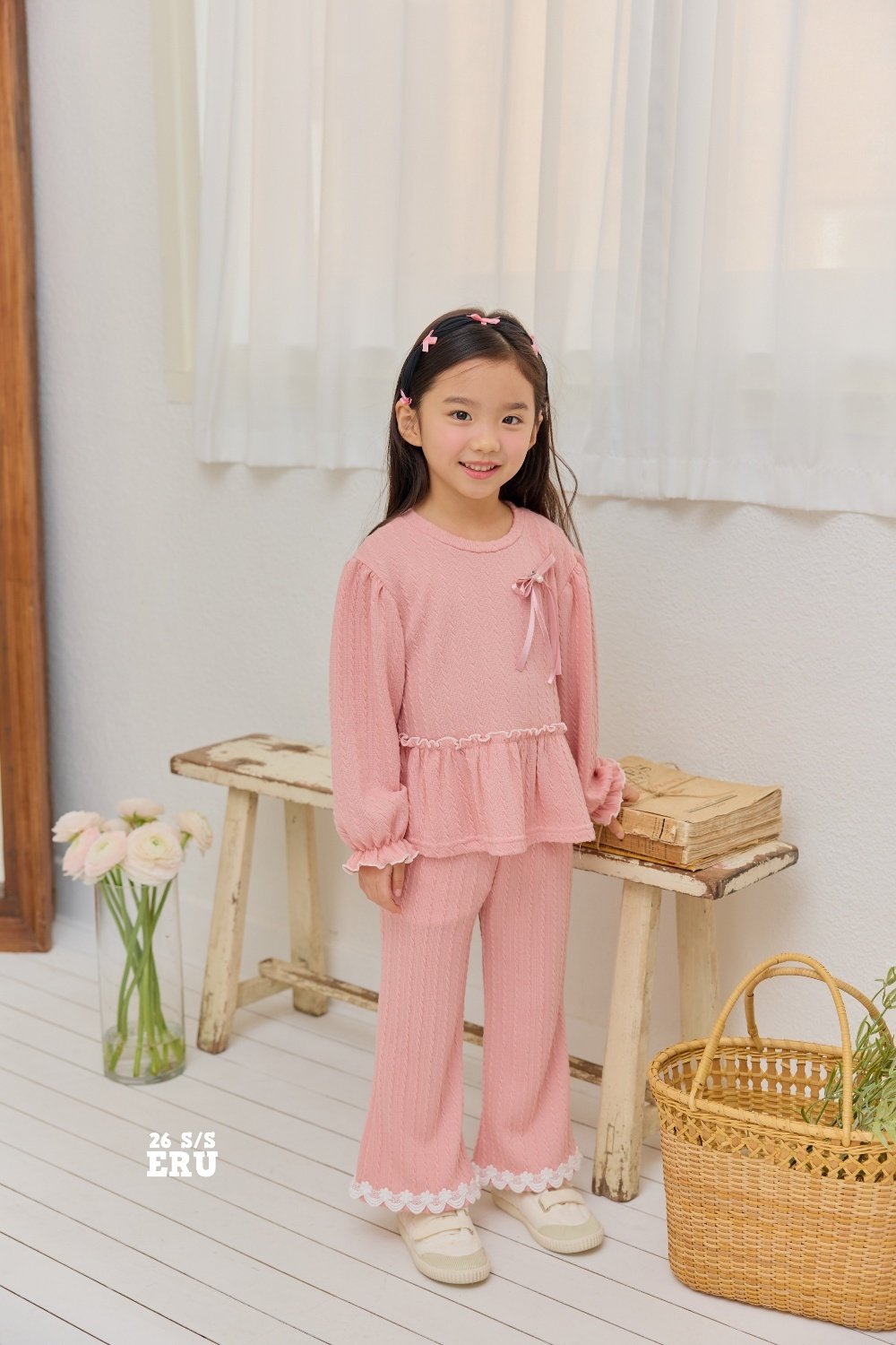 蝴蝶結🎀 喇叭褲套裝