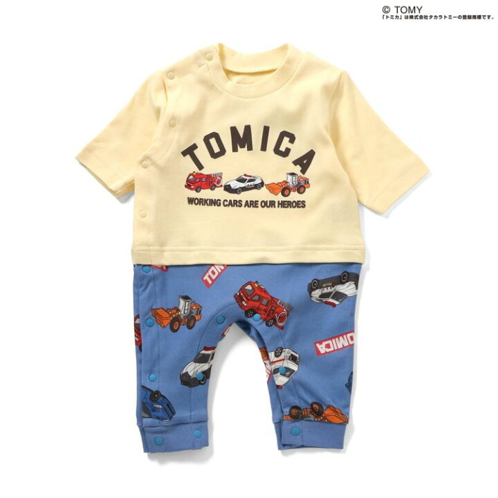 🇯🇵預訂 日本直送🇯🇵Breeze x Tomica系列三色車車印花長袖連身服