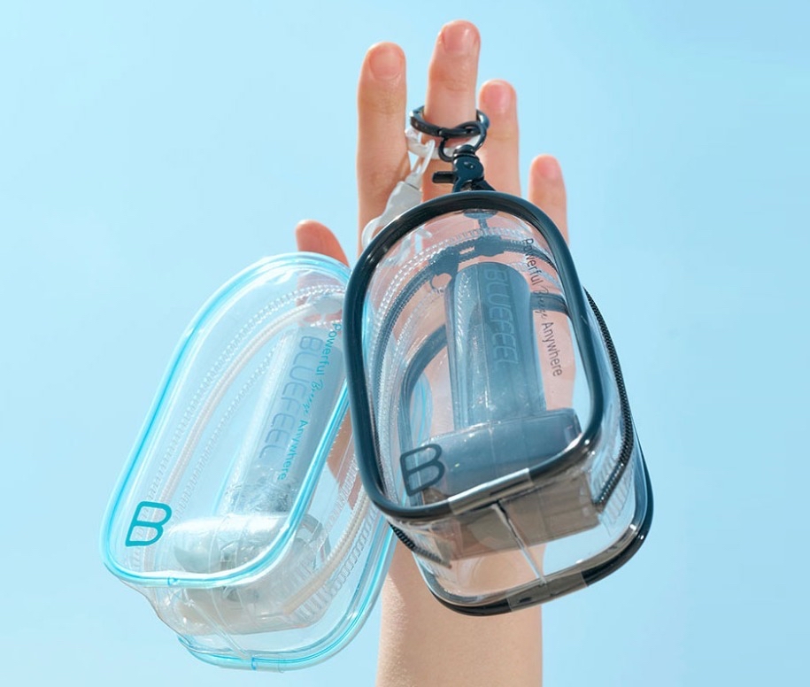 *韓國 Bluefeel 透明 Pouch 款迷你風扇*