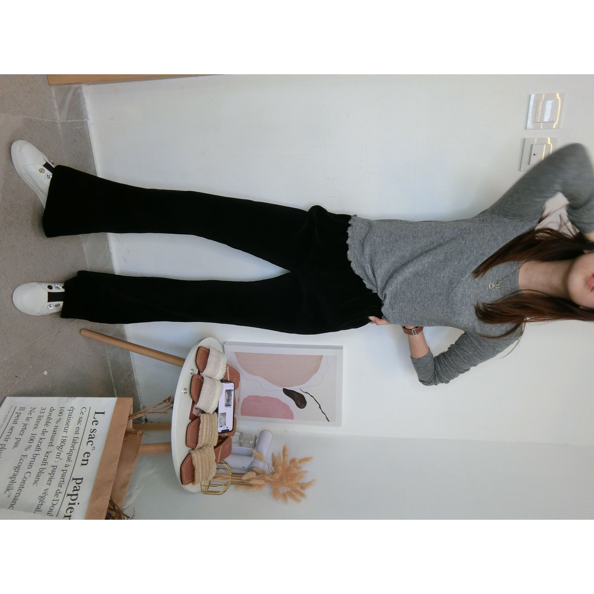 薄身波浪邊打底