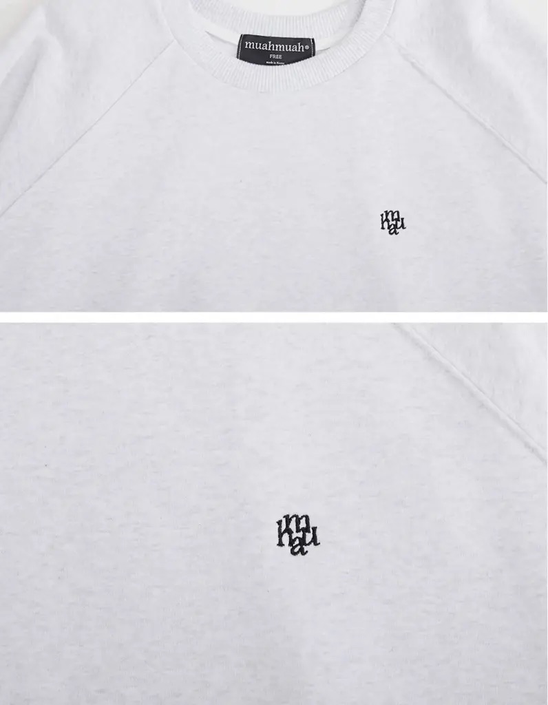 Muahmuah Small Logo Crop Sweater