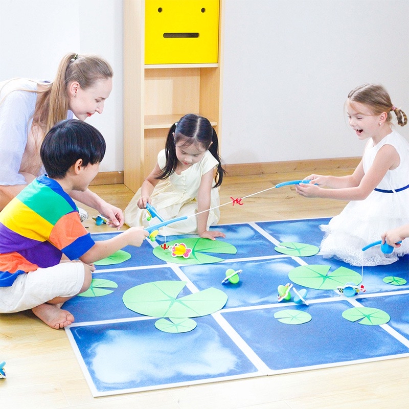 (F0466) 觸感顏色水墊 (金沙）Sensory Floor Tile （50x50cm)