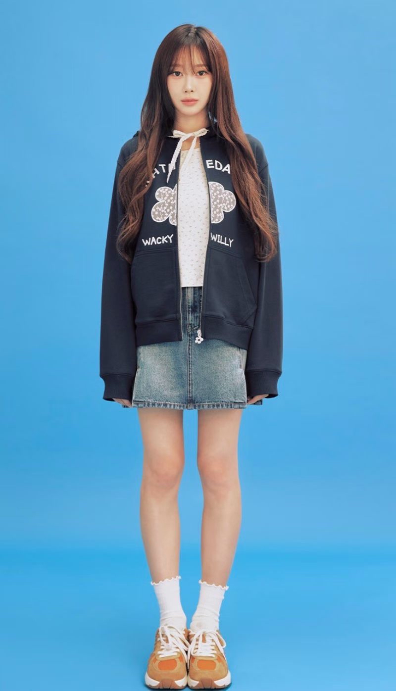 🇰🇷韓國Wacky Willy小火人 x Aespa Giselle外套（WA2501HZ62）