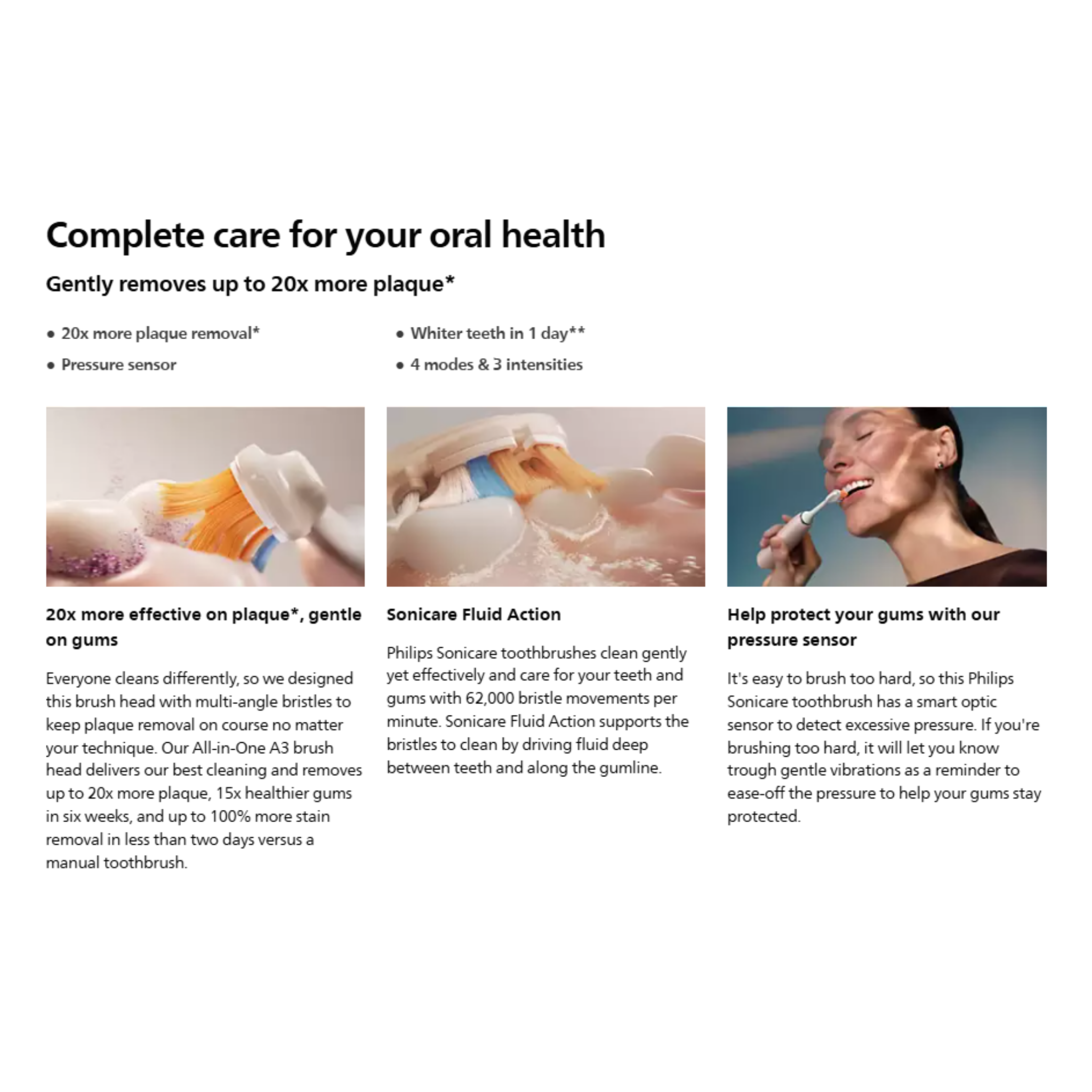 Philips Sonicare DiamondClean 9000 Series App-Connected Sonic Toothbrush (HX9914/76)