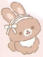 RK 日版 鬆弛熊 白熊衣櫥系列 可可兔吊飾公仔 (全1款)