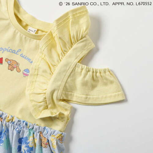 🆕【⭐訂購⭐】🌀 🇯🇵 日本直送 #Sanrio 荷葉邊袖 露肩連身裙［3款選］🌀 [ELDA-0176][260516]