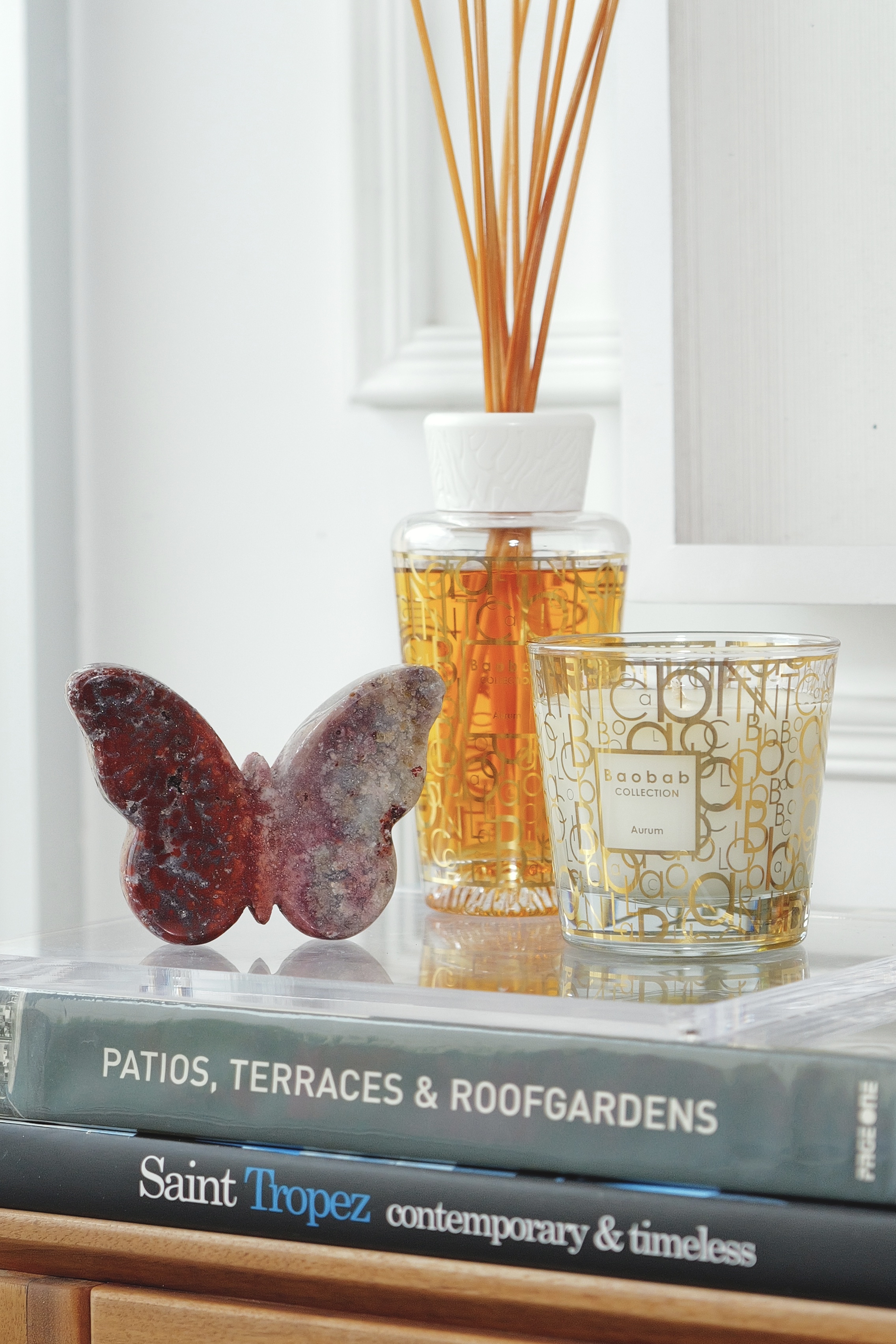 ༒ 11.2cm RED JASPER BUTTERFLY ༒  JA.7048C3AG3A8-RA20*5em