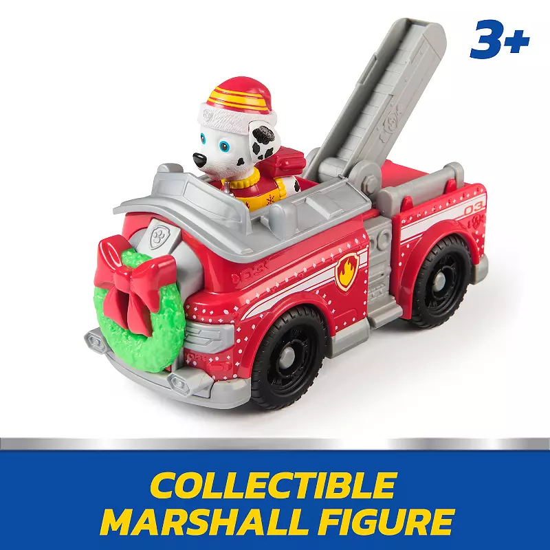 Paw Patrol 汪汪隊 Marshall Holiday Fire Truck 聖誕消防車玩具套裝 兒童玩具車 3歲+｜Model No. 待補