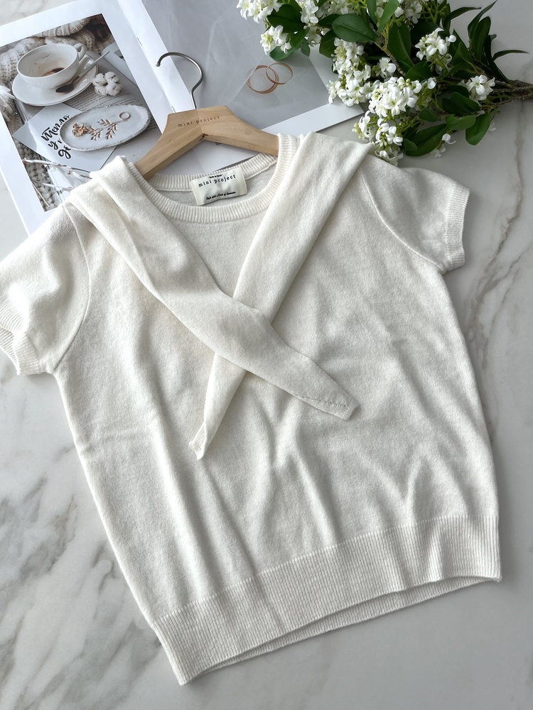 The Frenchie Top with Cape (Ivory)