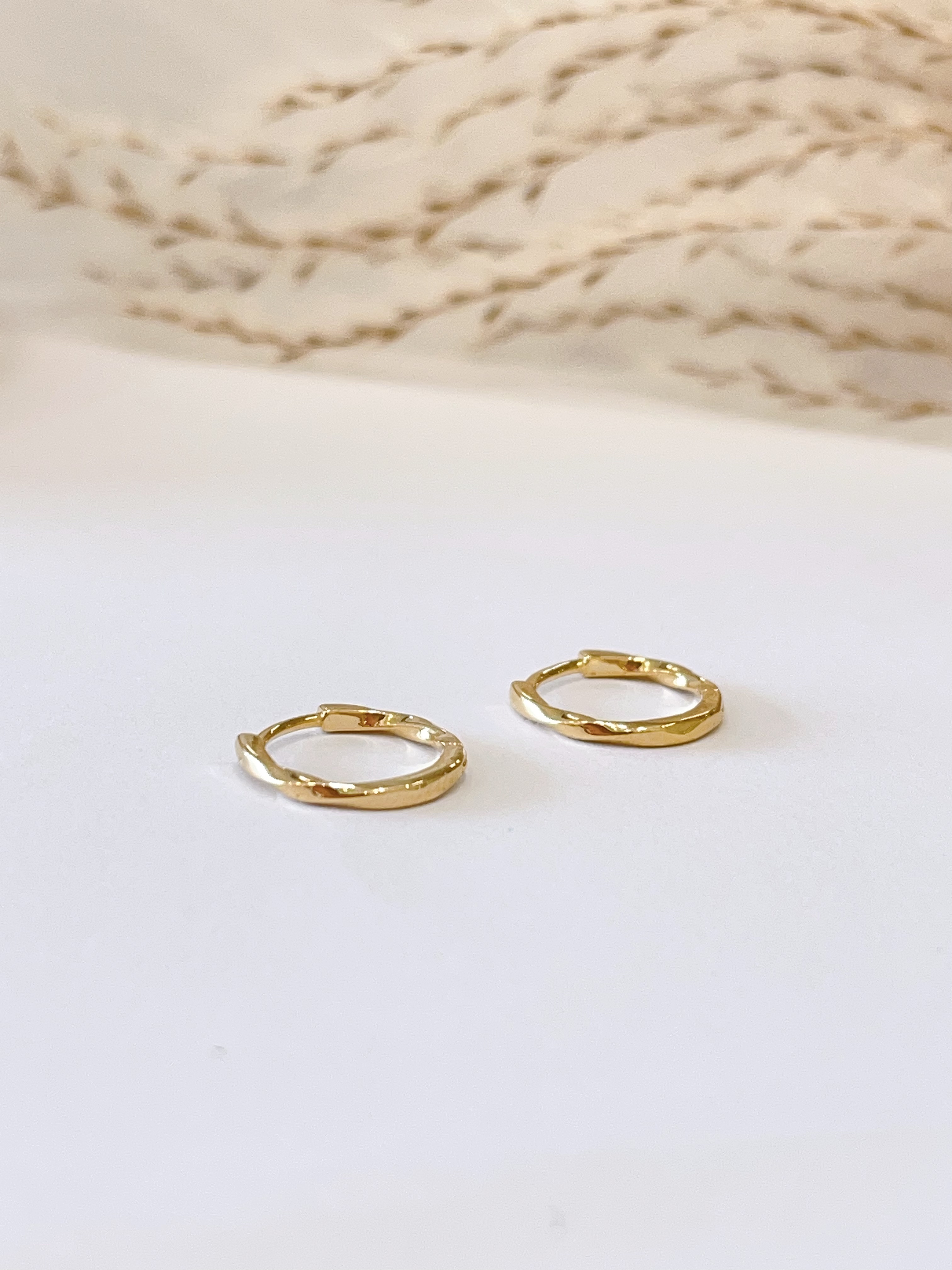 金色日常低调耳扣耳环