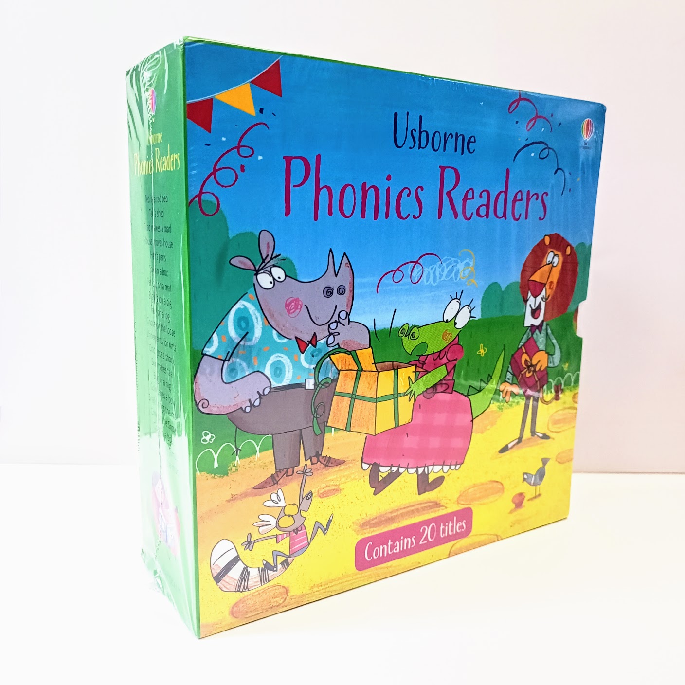 Usborne - Phonics Readers Boxset 20 books 發音拼讀英文版 20冊套裝 U39