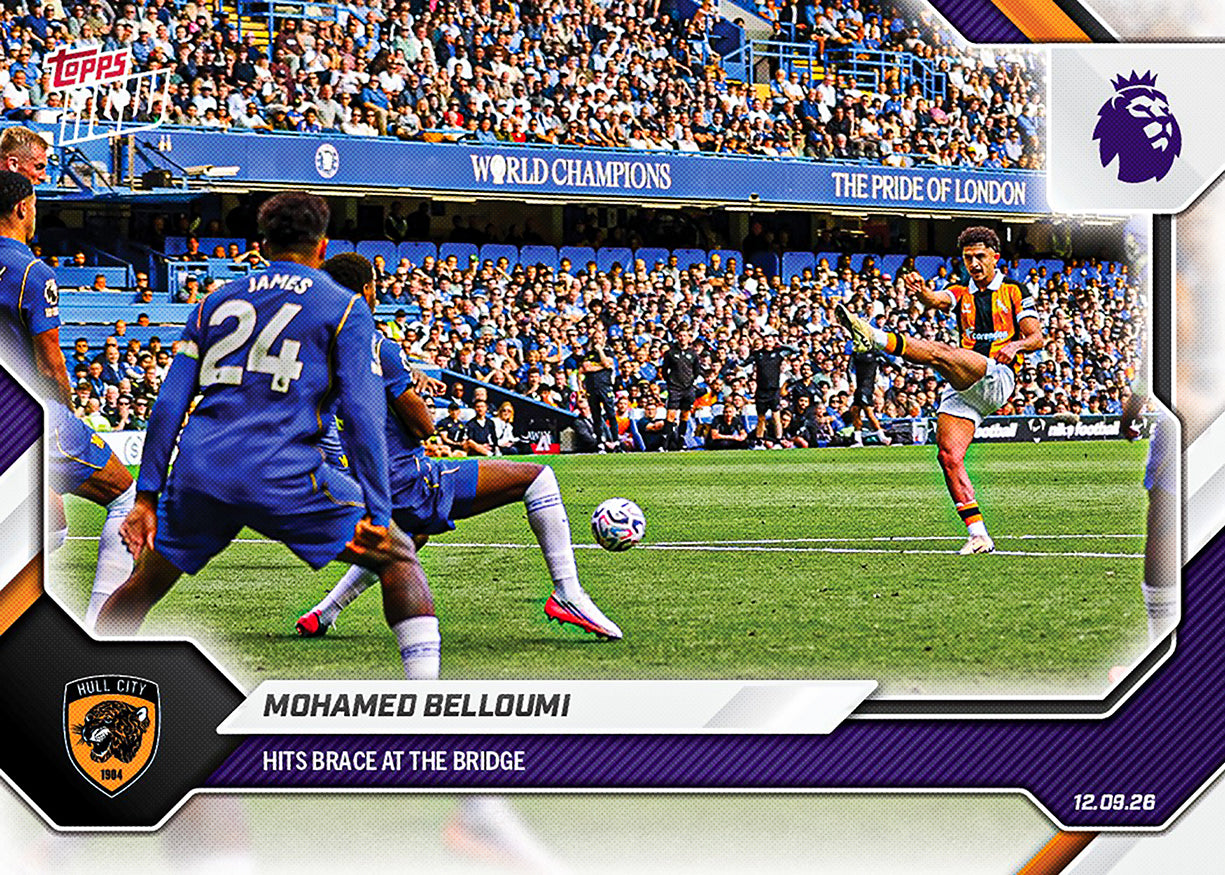 Mohamed Belloumi - 2026-27 Premier League Topps NOW® #26【團購】