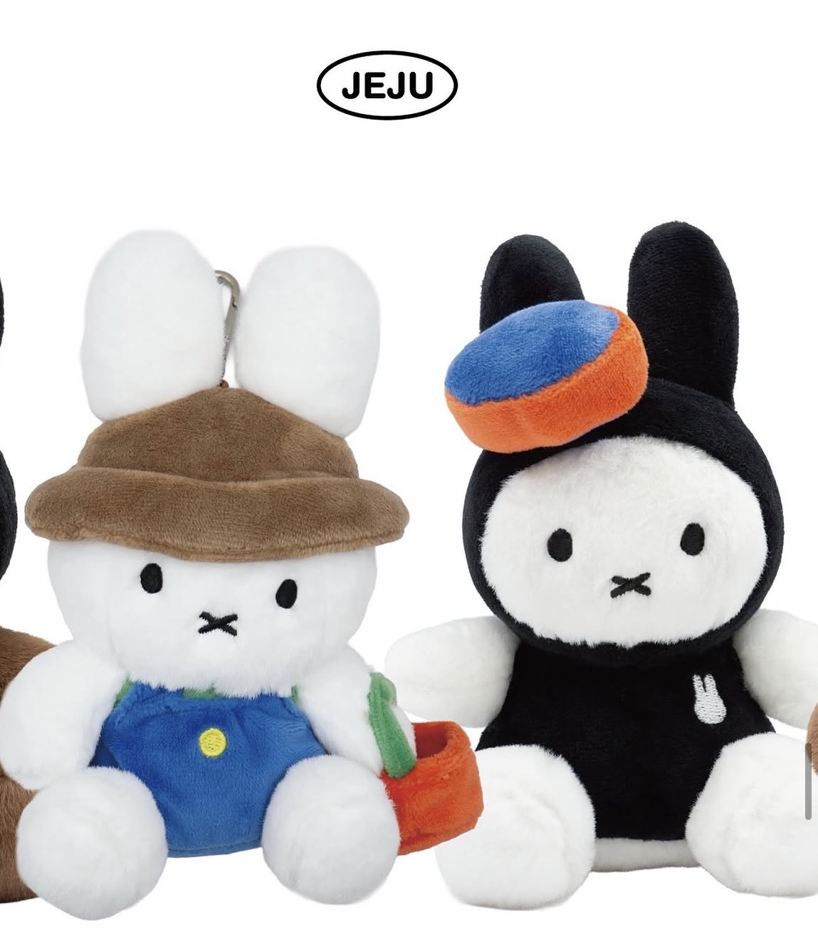 新登場 [韓國直送] Miffy in JEJU 濟州島限定 海女/農夫 公仔/掛件