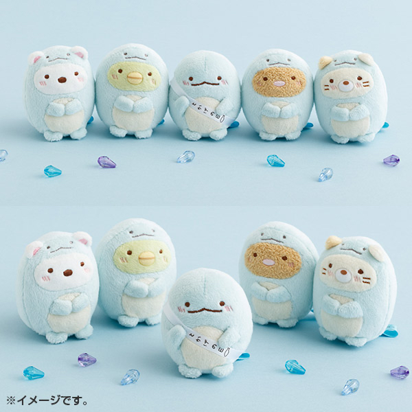 角落生物 受注限定 恐龍日手玉套裝｜8月預訂