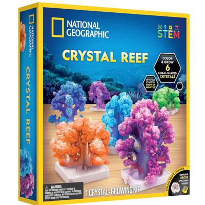 National Geographic水晶珊瑚實驗套裝 Crystal Reef水晶培養玩具 STEM科學創意手作玩具