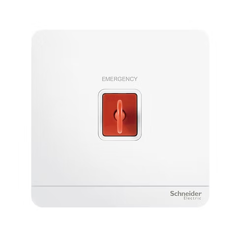 施耐德 AvatarOn 白 緊急掣