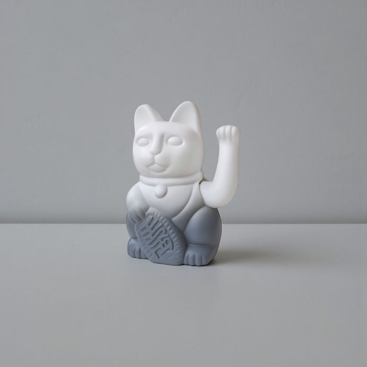 📦訂購 台灣代購 la boite Double Lucky! Cats Lucky Cat 雙色漸變幸運繽紛自動招手招財貓