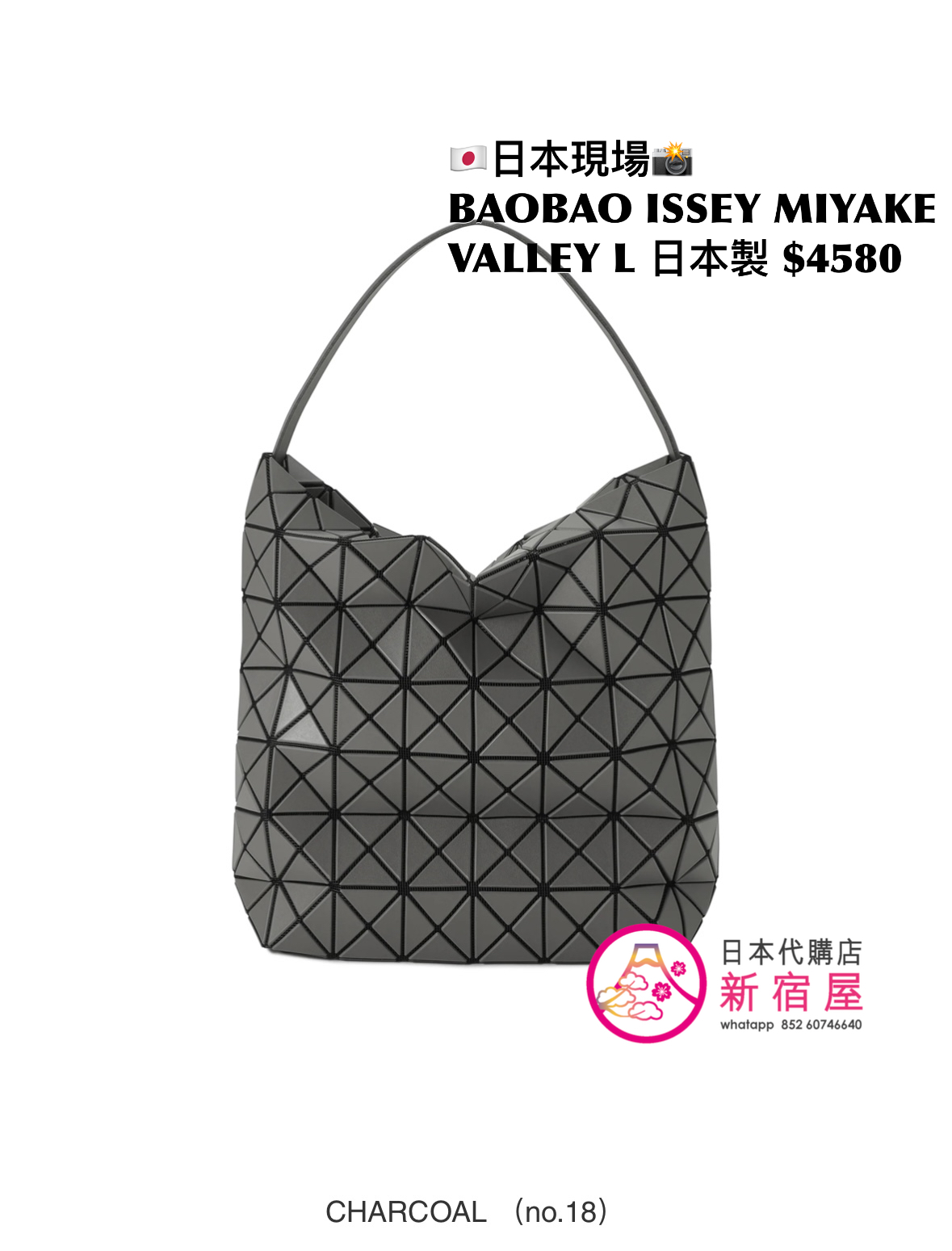 BAOBAO ISSEY MIYAKE VALLEY L