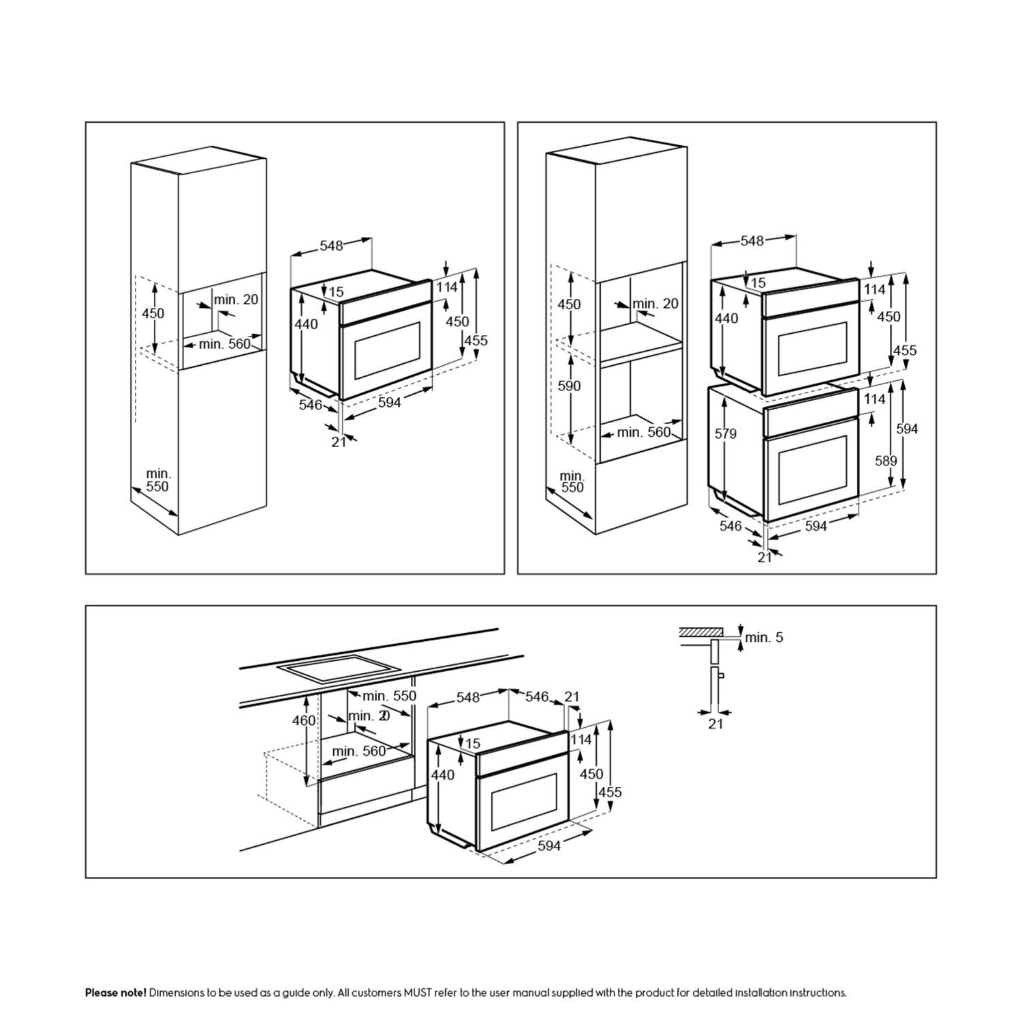 Electrolux 60cm UltimateTaste 900 SteamBoost Built-in Oven (KVAAS21WX)