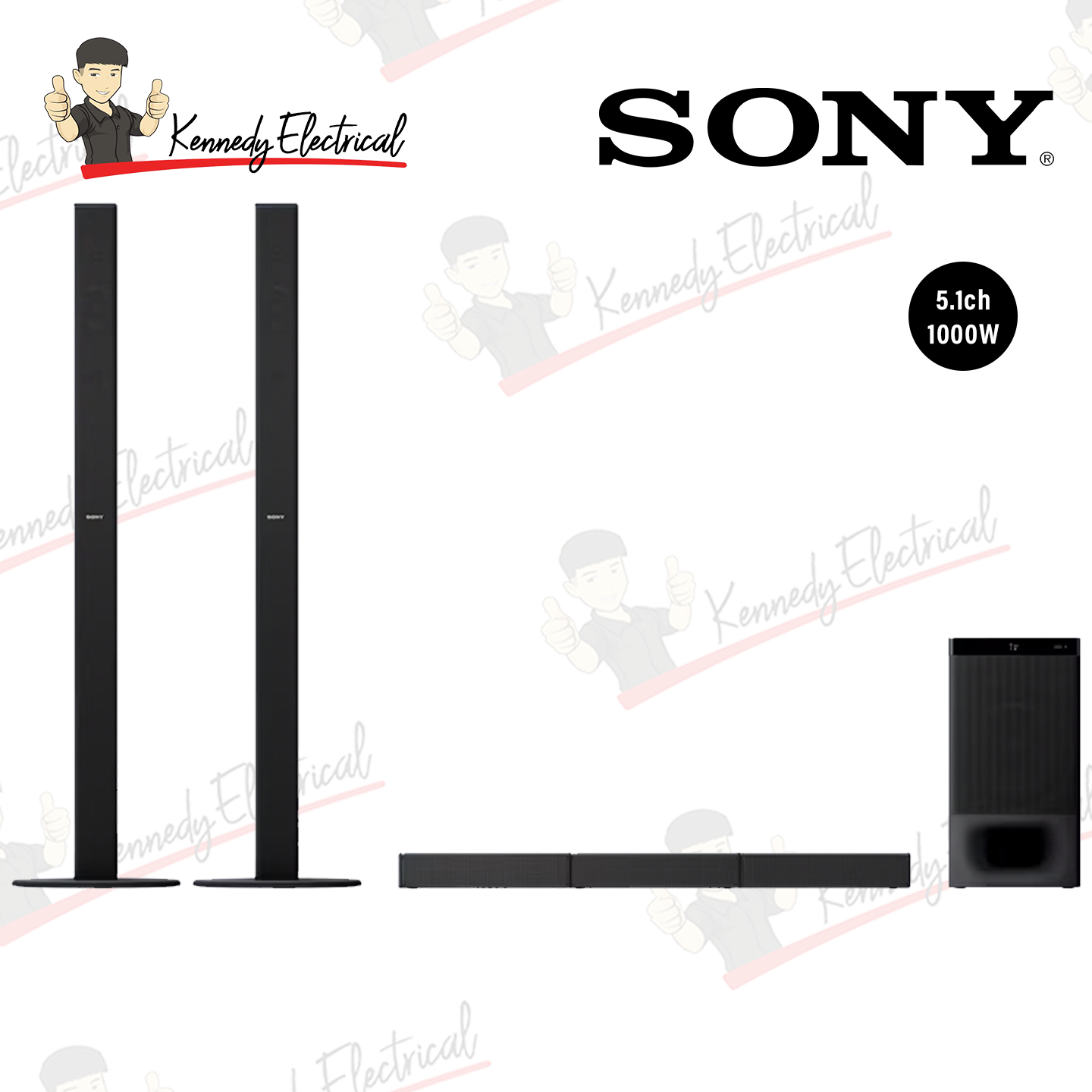 Sony 5.1ch Tallboy Home Theatre System (HT-S700RF)