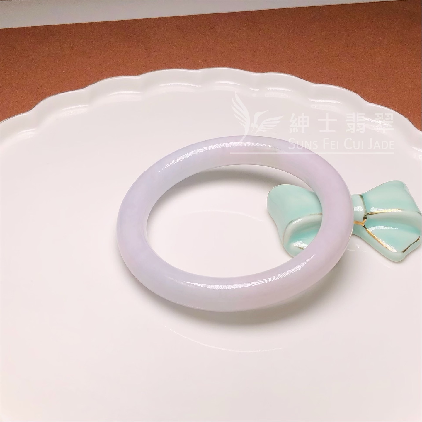 木那粉紫春彩圓鐲61.6mm