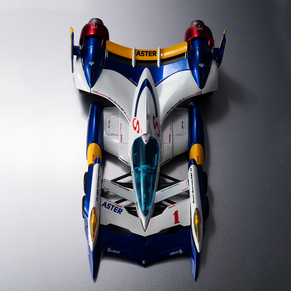 (預訂訂金 $1000) (總價 $2419) (魂限) MegaHouse Variable Action Hi-SPEC 新世紀GPX Cyber Formula 11 Super Asurada AKF-11 ~35th Anniversary Color Edition~ 高智能方程式 超級雷神 AKF-11 35週年顏色版 (連特典) (行版)