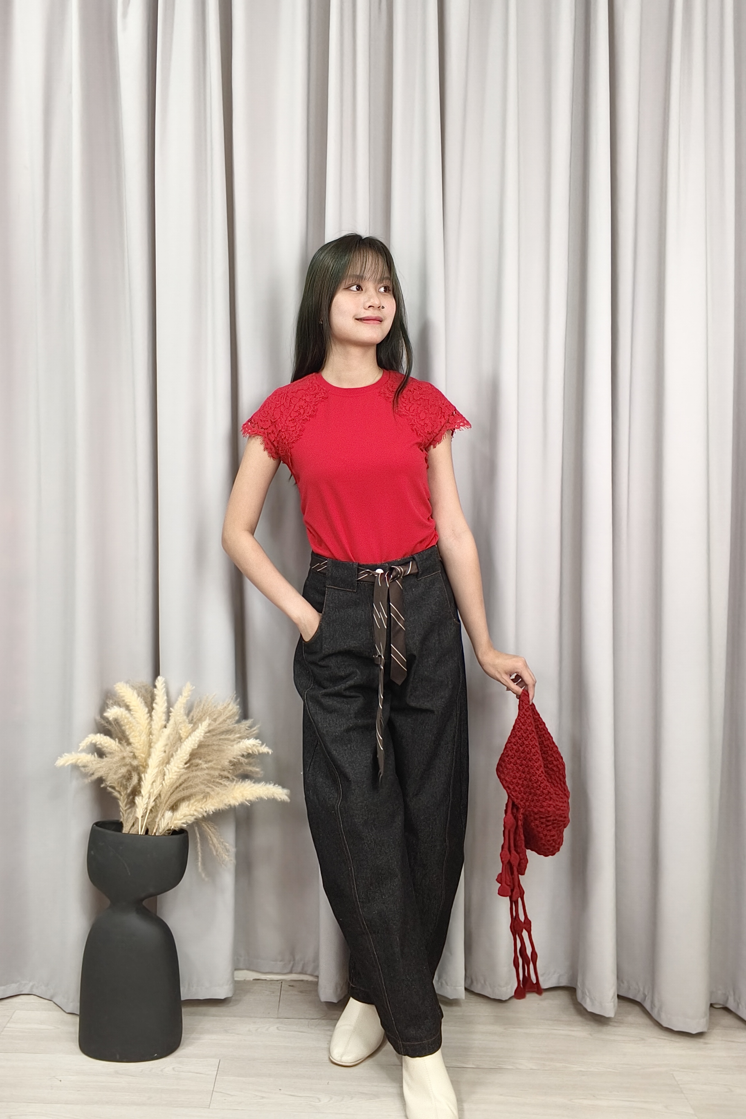 1321073 Wide-leg Jeans Culotte