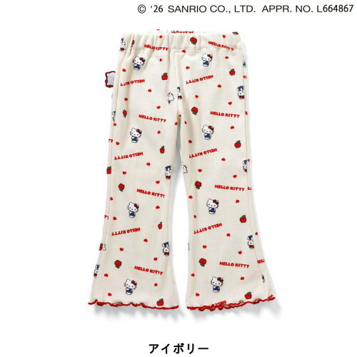 🆕【⭐訂購⭐】🌀 🇯🇵 日本直送🇯🇵 #Sanrio 綑邊褲腳 羅紋喇叭褲［2款選］🌀[ELBA-0022][260217]