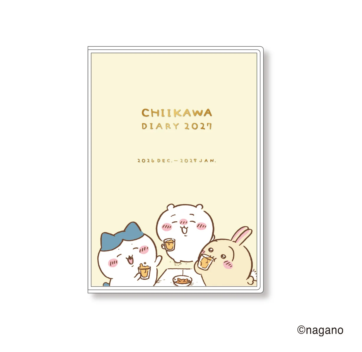 Chiikawa 2027 A6 漫畫版月間手帳 Diary Schedule (2款)