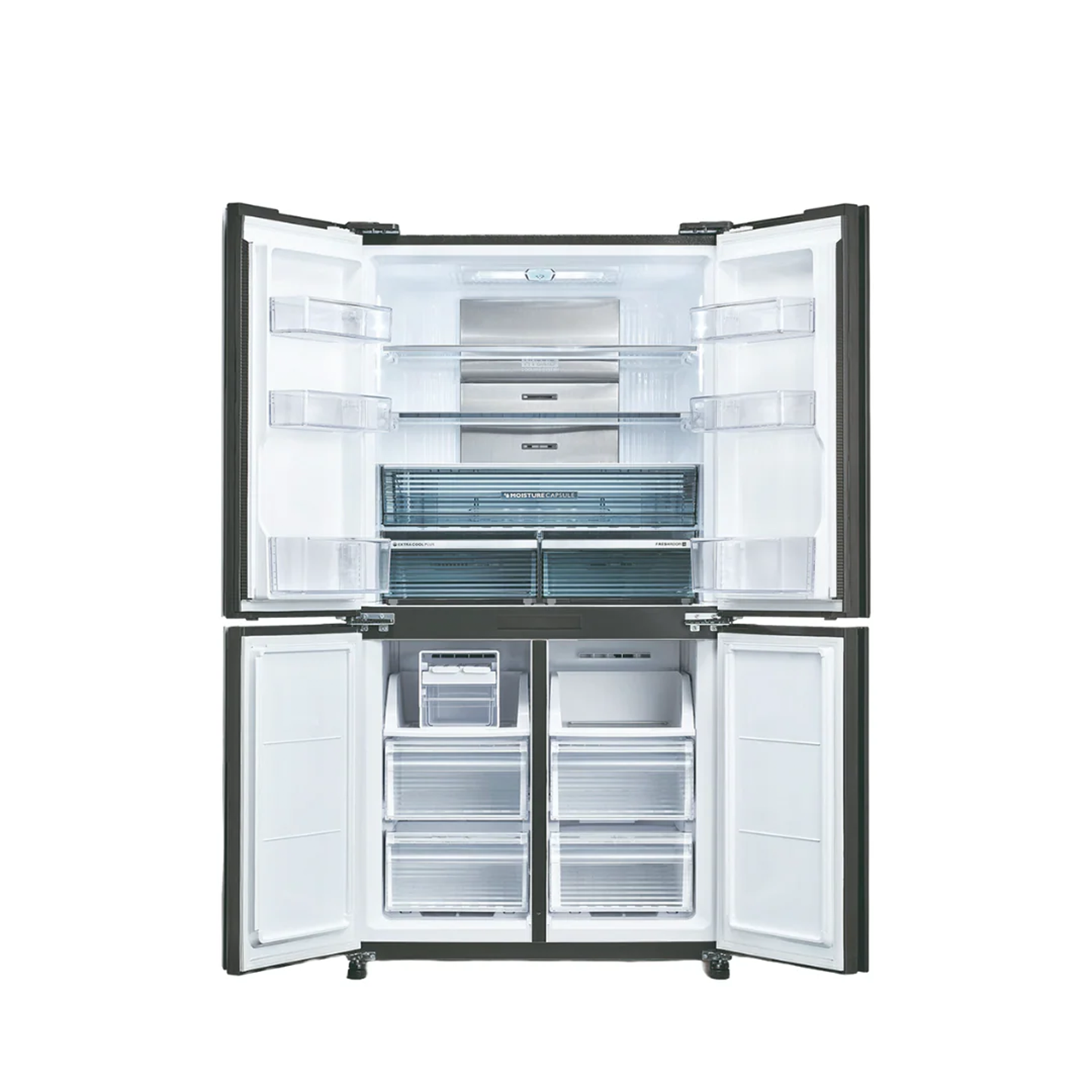 Sharp 750L Avance Stainless Steel 4-Door Refrigerator (SJF921VMSS)