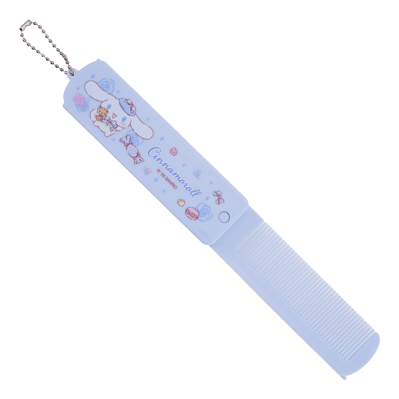 Cinnamoroll Plastic Mirror & Comb Set 塑膠鏡梳套裝