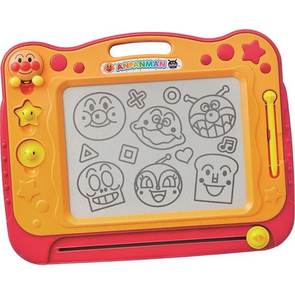 兒童麵包超人磁鐵畫板 天才腦塗鴉教室 Anpanman Drawing Board 幼兒塗鴉玩具 早教學習畫板 1.5歲以上