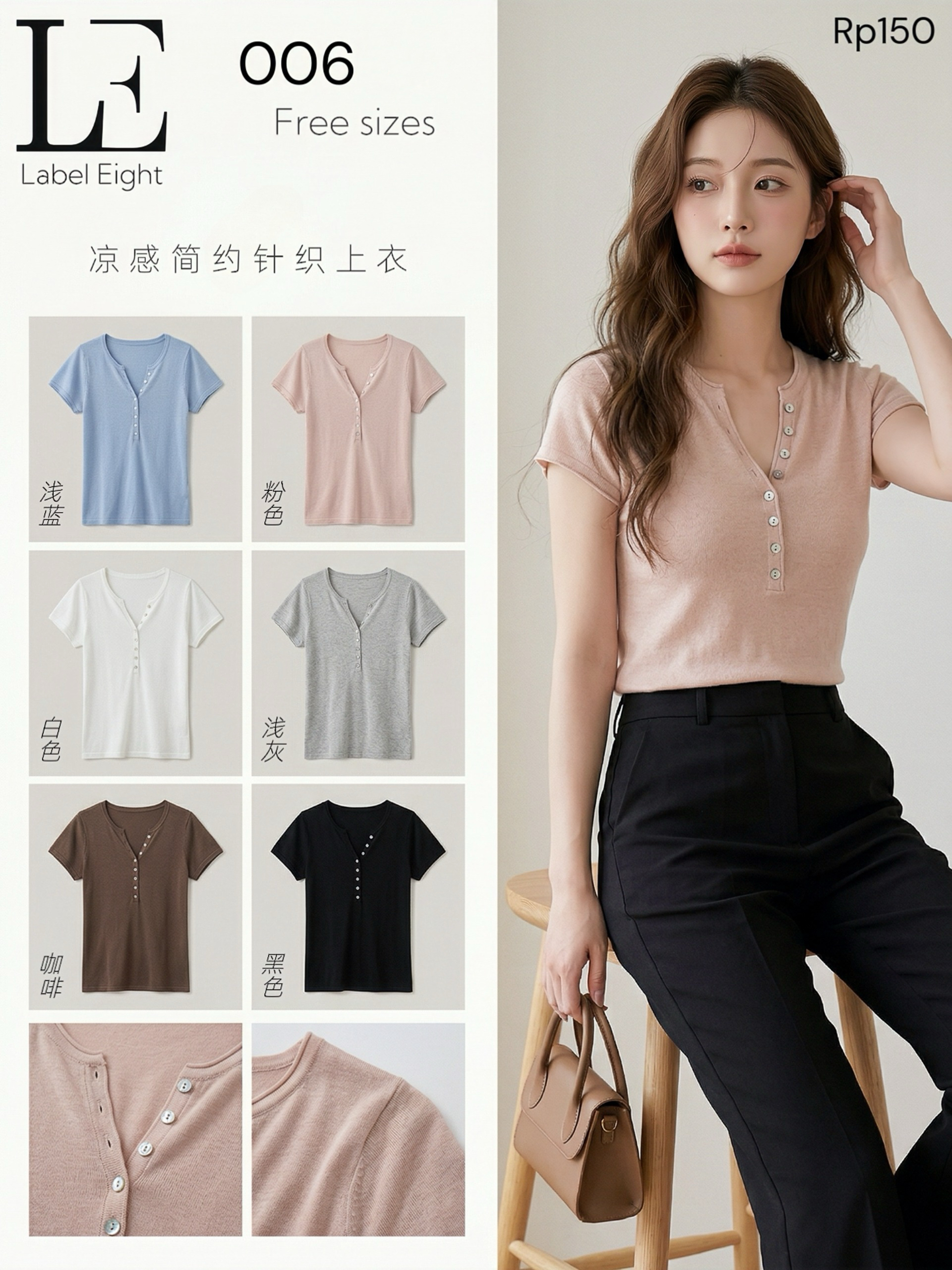 33085 CASUAL THIN KINT TOP 