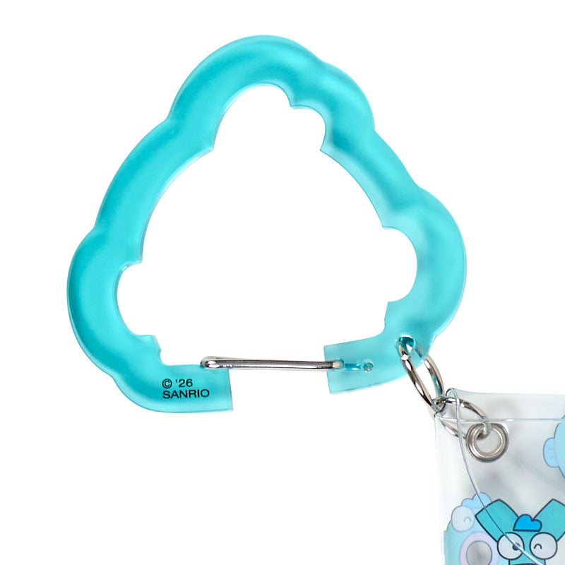 現貨｜Sanrio Hangyodon 水怪 趣味表情系列 日版 透明 收納袋 (75360-2)