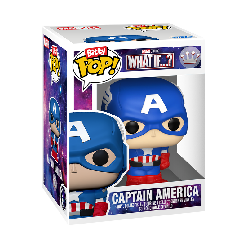 📦訂購 英國代購 Bitty Pop! Bitty Bot Marvel Captain America Mech with Captain America Figure 模型