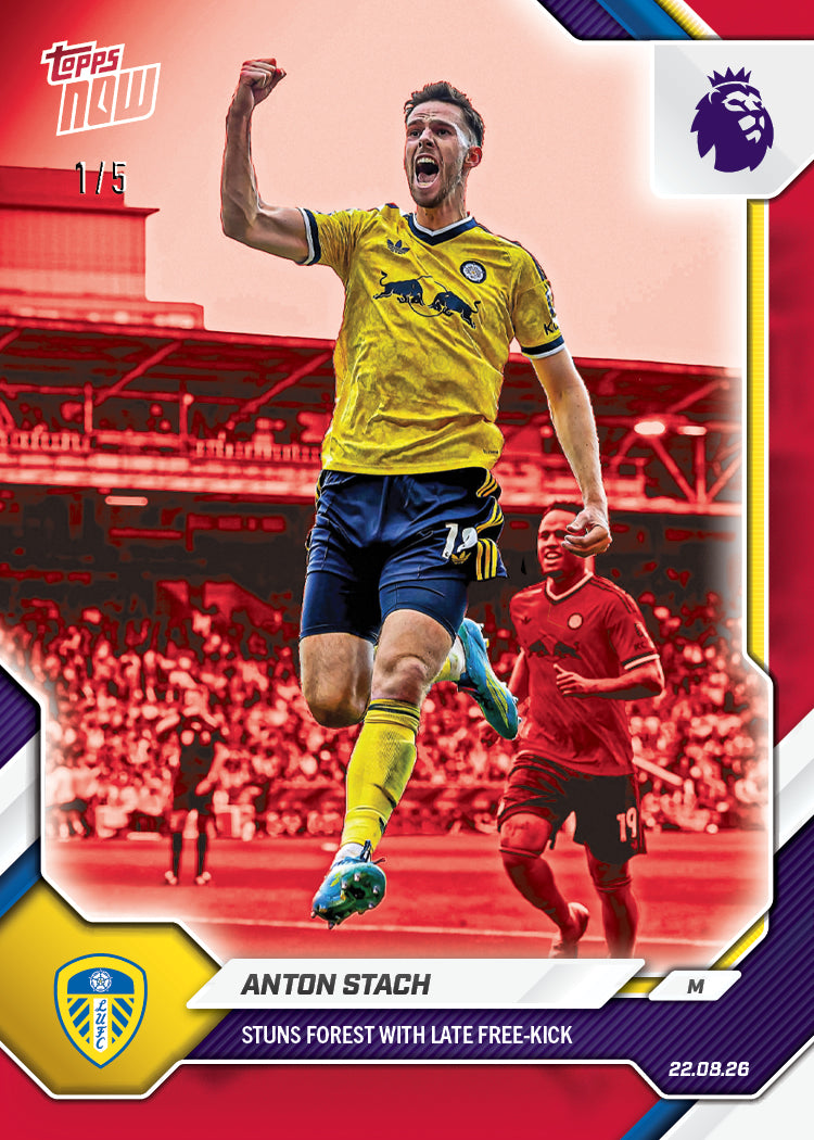 Anton Stach - 2026/27 Premier League Topps NOW® #3 紀念卡【團購】