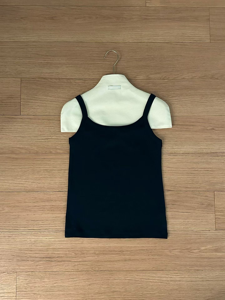 Spaghetti strap tank top #top112