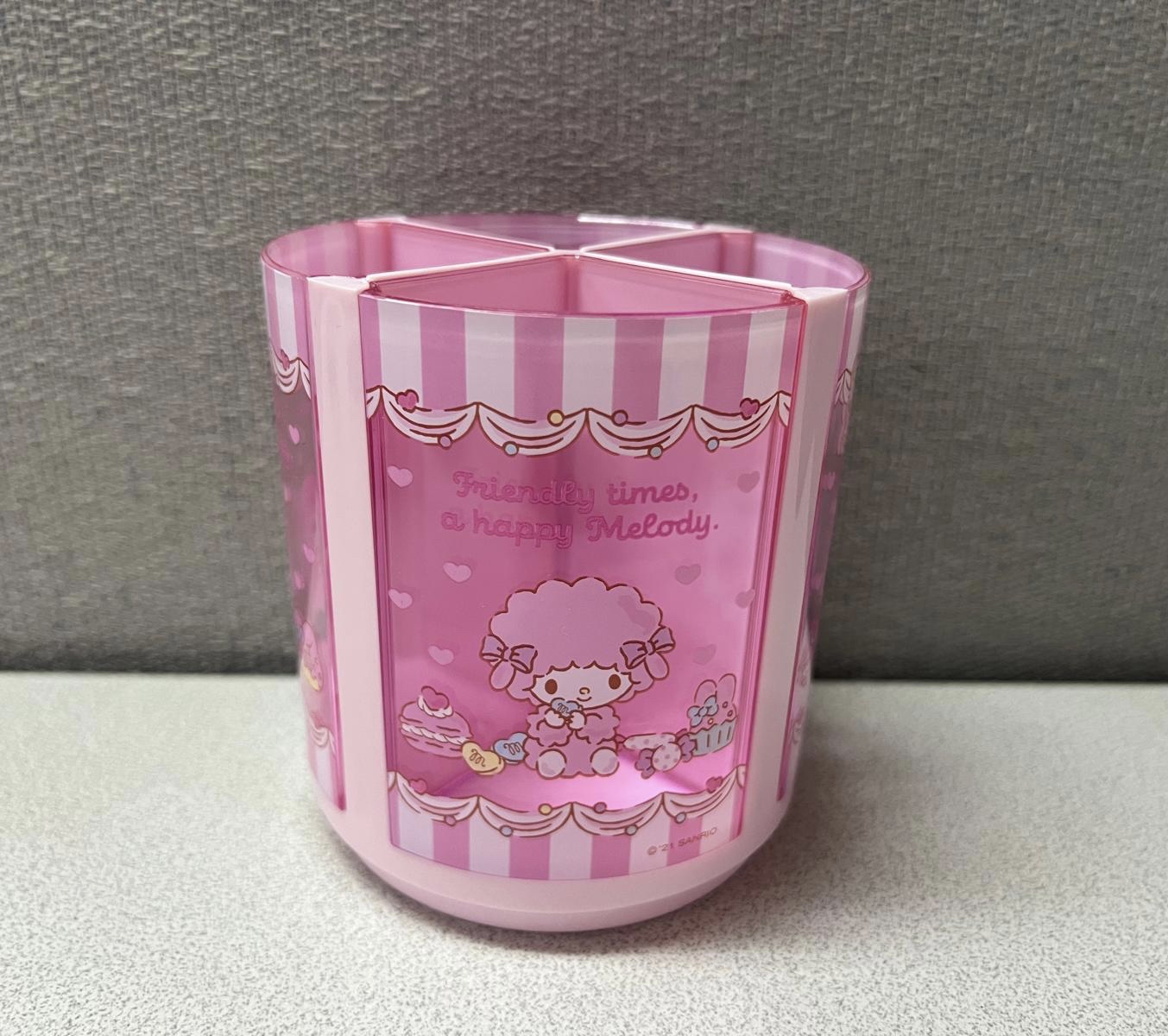 🎌日本直送🎌 Sanrio 卡通 4格旋轉筆筒（$89